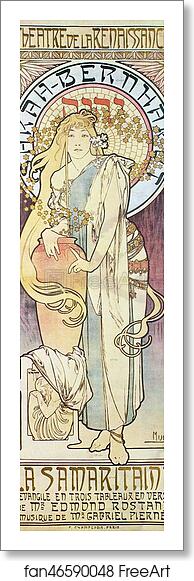 Free art print of La Samaritaine by Alphonse Mucha Free art print of La Samaritaine by Alphonse Mucha