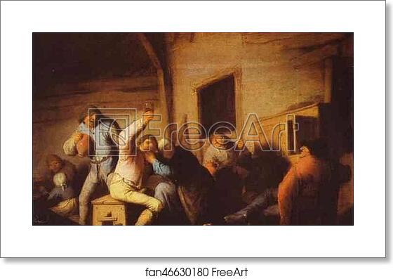 Free art print of Peasants in a Tavern by Adriaen Van Ostade Free art print of Peasants in a Tavern by Adriaen Van Ostade