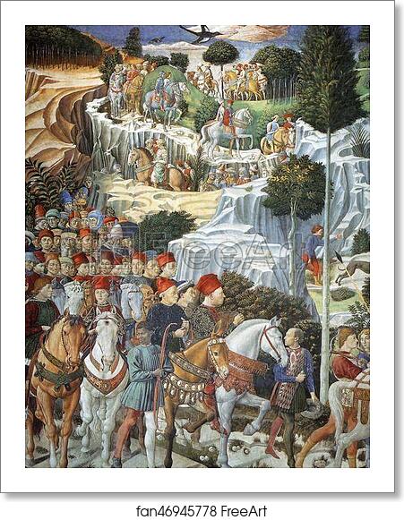 Free art print of Procession of the Magus Balthazar by Benozzo Gozzoli Free art print of Procession of the Magus Balthazar by Benozzo Gozzoli