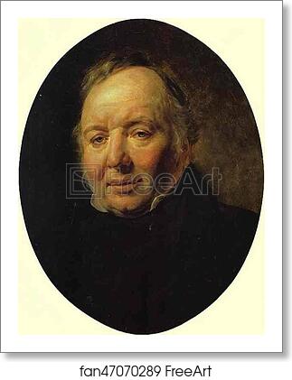 Free art print of Portrait of Francesco Ascani by Karl Brulloff