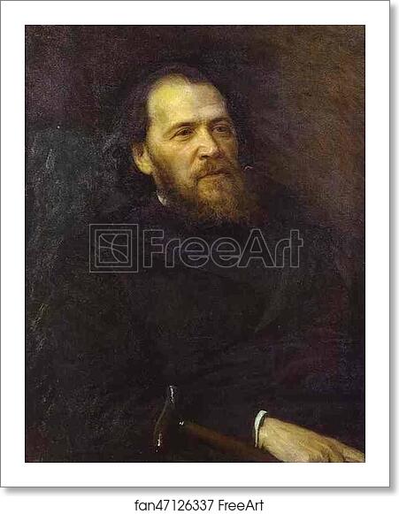 Free art print of Portrait of the Poet Yakov Polonsky by Ivan Kramskoy Free art print of Portrait of the Poet Yakov Polonsky by Ivan Kramskoy