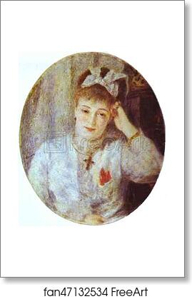 Free art print of Portrait of Marie Murer by Pierre-Auguste Renoir Free art print of Portrait of Marie Murer by Pierre-Auguste Renoir