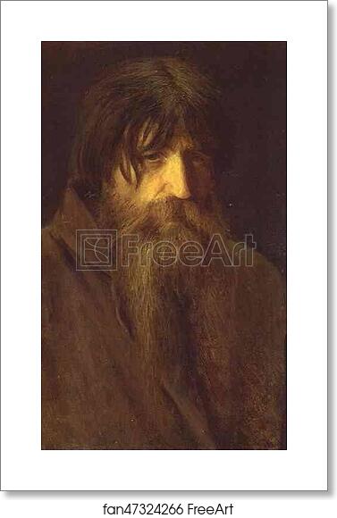 Free art print of Head of an Old Peasant by Ivan Kramskoy Free art print of Head of an Old Peasant by Ivan Kramskoy