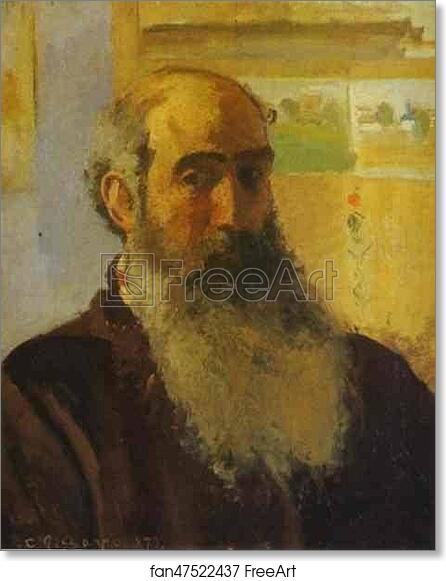 Free art print of Self-Portrait by Camille Pissarro