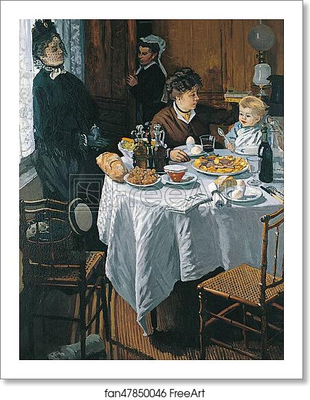 Free art print of The Luncheon by Claude Monet Free art print of The Luncheon by Claude Monet