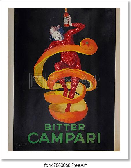 Free art print of Bitter Campari by Leonetto Cappiello Free art print of Bitter Campari by Leonetto Cappiello