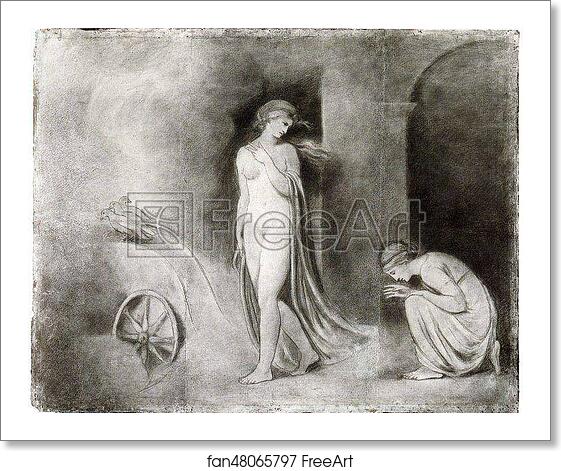 Free art print of Psyche Before Venus by George Romney Free art print of Psyche Before Venus by George Romney