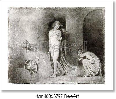 Free art print of Psyche Before Venus by George Romney