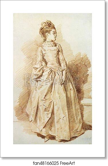Free art print of Young Woman Standing (Rosalie Fragonard) by Jean-Honoré Fragonard Free art print of Young Woman Standing (Rosalie Fragonard) by Jean-Honoré Fragonard