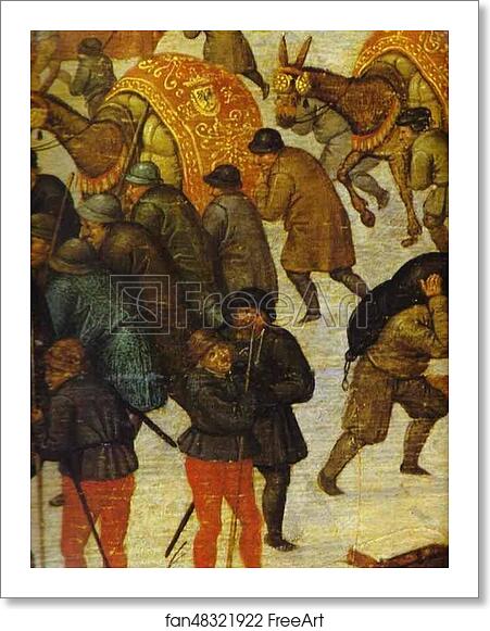 Free art print of Adoration of the Magi. Detail by Pieter Brueghel The Younger Free art print of Adoration of the Magi. Detail by Pieter Brueghel The Younger