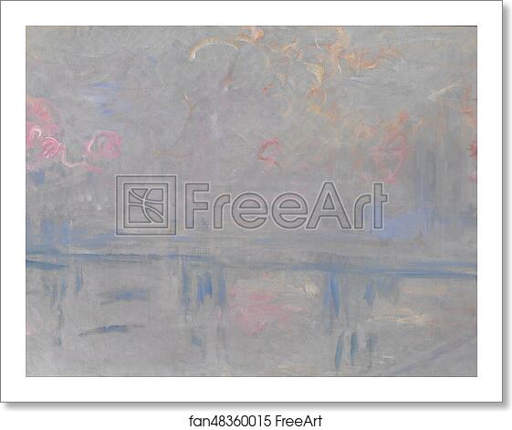 Free art print of Charing Cross Bridge by Claude Monet Free art print of Charing Cross Bridge by Claude Monet