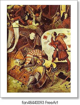Free art print of The Triumph of Death. Detail by Pieter Bruegel The Elder