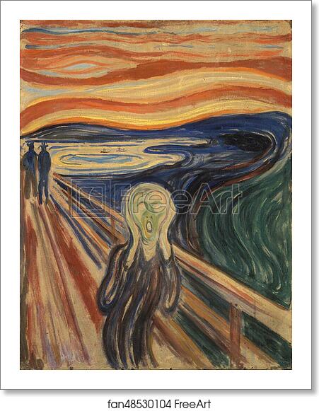 Free art print of The Scream, 1910 by Edvard Munch Free art print of The Scream, 1910 by Edvard Munch