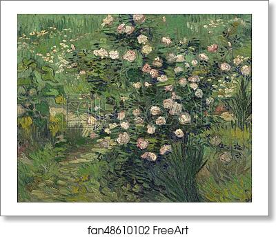 Free art print of Roses by Vincent Van Gogh Free art print of Roses by Vincent Van Gogh