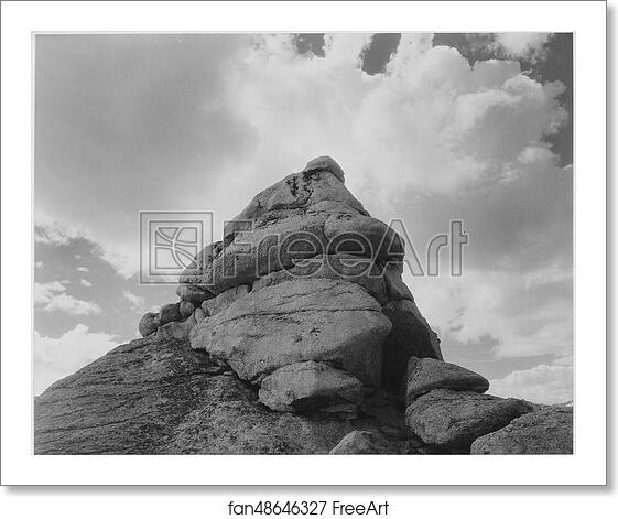 Free art print of Rock and Cloud, Kings River Canyon (Proposed as a national park), California, 1936. Photographs of National Parks and Monuments, compiled 1941 - 1942, documenting the period ca. 1933 - 1942. by Ansel Adams (1902-1984) Free art print of Rock and Cloud, Kings River Canyon (Proposed as a national park), California, 1936. Photographs of National Parks and Monuments, compiled 1941 - 1942, documenting the period ca. 1933 - 1942. by Ansel Adams (1902-1984)