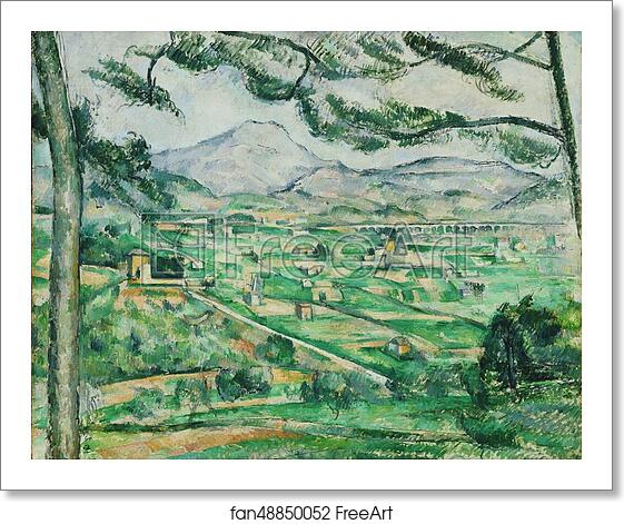 Free art print of Mont Sainte-Victoire by Paul Cézanne Free art print of Mont Sainte-Victoire by Paul Cézanne