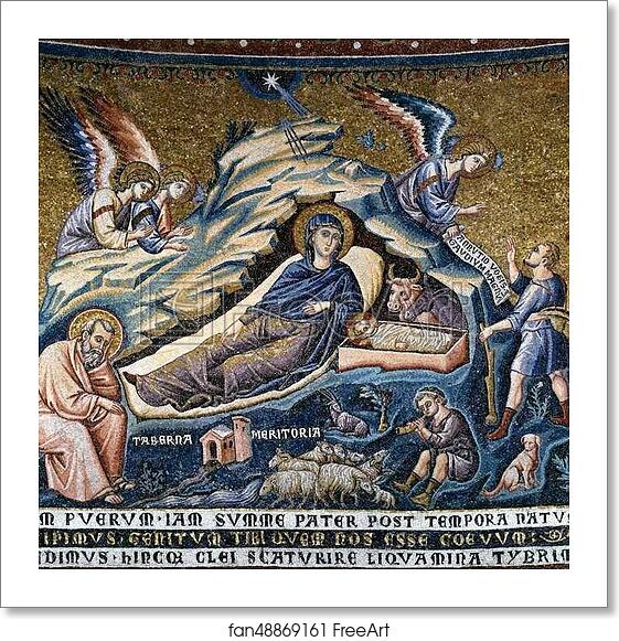 Free art print of Nativity of Christ by Pietro Cavallini Free art print of Nativity of Christ by Pietro Cavallini