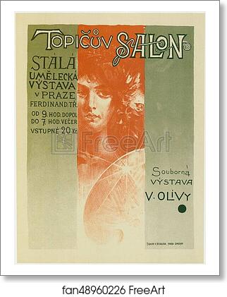 Free art print of Affiche tchèque pour une Exposition au "Topic Salon". by Viktor Oliva Free art print of Affiche tchèque pour une Exposition au "Topic Salon". by Viktor Oliva