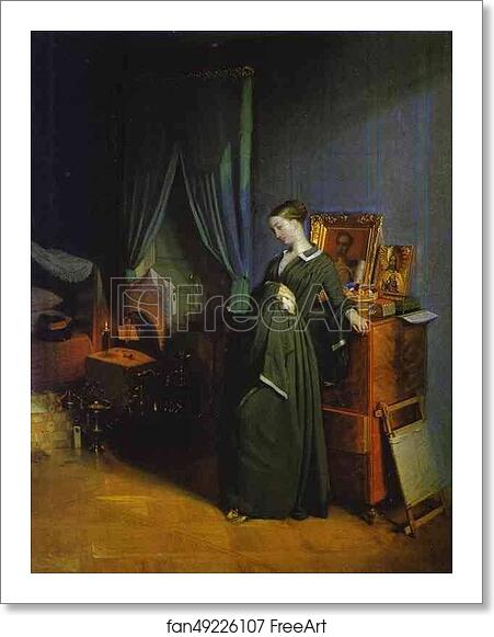 Free art print of Young Widow, 2nd version by Pavel Fedotov Free art print of Young Widow, 2nd version by Pavel Fedotov