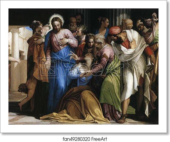 Free art print of Magdalene's Conversion by Paolo Veronese