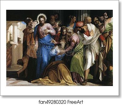 Free art print of Magdalene's Conversion by Paolo Veronese