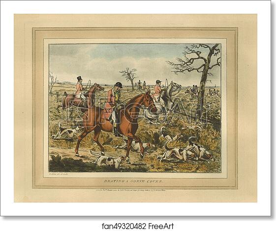 Free art print of Beating a Gorse Cover by Henry Thomas Alken Free art print of Beating a Gorse Cover by Henry Thomas Alken