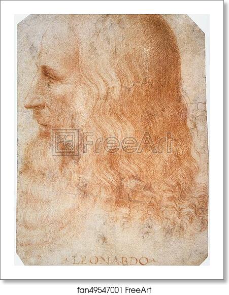 Free art print of Portrait of Leonardo by Francesco Melzi Free art print of Portrait of Leonardo by Francesco Melzi