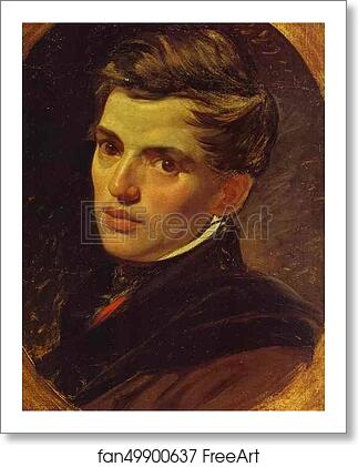 Free art print of Portrait of Alexander Bruloff by Karl Brulloff