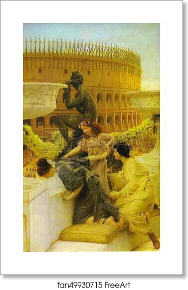Free art print of The Coliseum by Sir Lawrence Alma-Tadema
