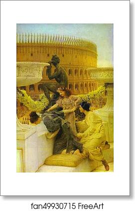 Free art print of The Coliseum by Sir Lawrence Alma-Tadema