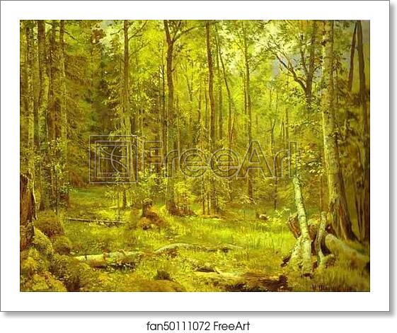 Free art print of Mixed Forest. Shmetsk Near Narva by Ivan Shishkin Free art print of Mixed Forest. Shmetsk Near Narva by Ivan Shishkin