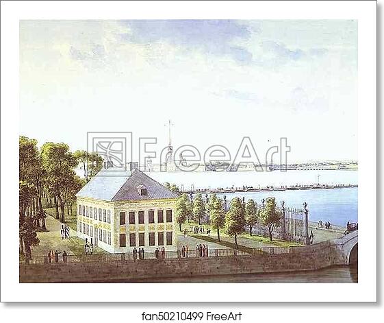Free art print of Palace of Peter the Great in the Summer Gardens in St. Petersburg by Andrey Martynov