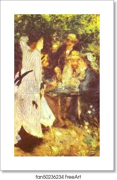 Free art print of In the Garden by Pierre-Auguste Renoir Free art print of In the Garden by Pierre-Auguste Renoir