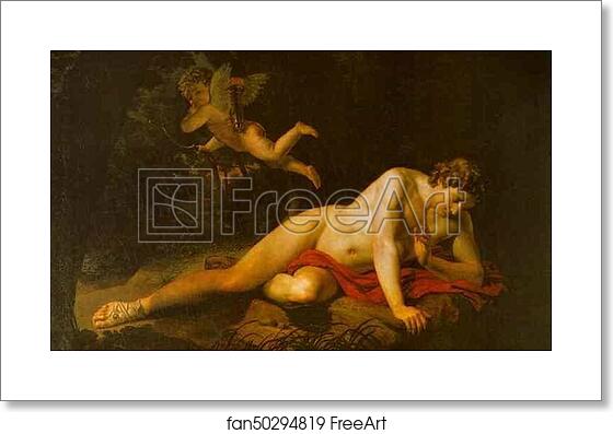 Free art print of Narcissus by Karl Brulloff
