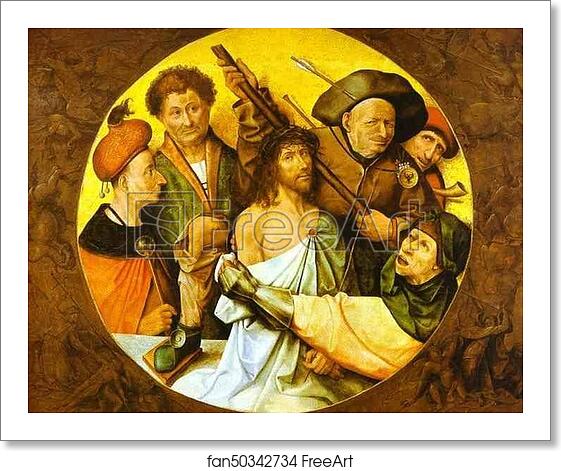 Free art print of Christ Crowned with Thorns by Hieronymus Bosch Free art print of Christ Crowned with Thorns by Hieronymus Bosch