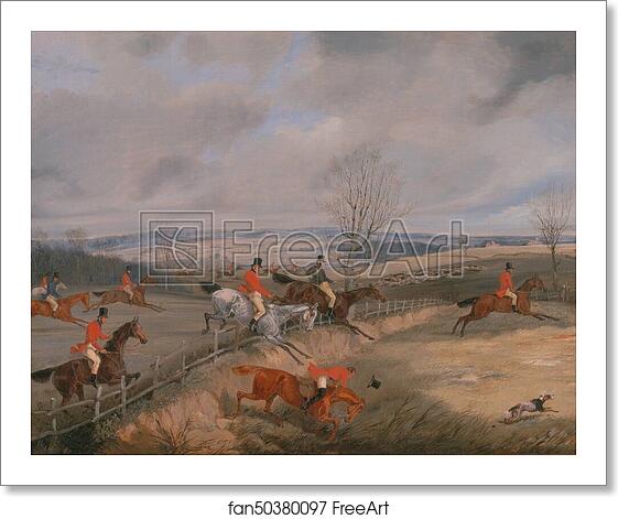 Free art print of Hunting Scene: Drawing the Cover by Henry Thomas Alken Free art print of Hunting Scene: Drawing the Cover by Henry Thomas Alken