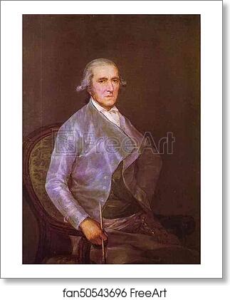 Free art print of Portrait of Francisco Bayeu by Francisco De Goya Y Lucientes