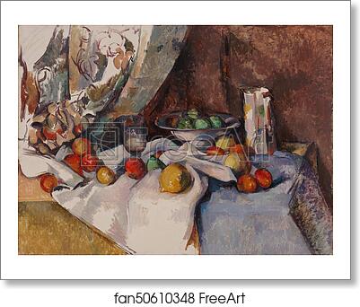 Free art print of Still Life with Apples by Paul Cézanne Free art print of Still Life with Apples by Paul Cézanne