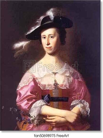 Free art print of Mrs. Samuel Quincy (Hannah Hill) by John Singleton Copley