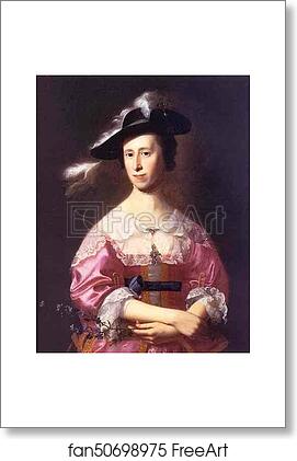 Free art print of Mrs. Samuel Quincy (Hannah Hill) by John Singleton Copley
