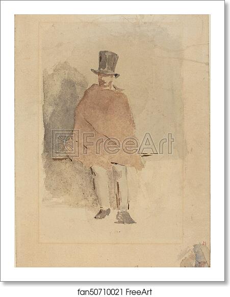 Free art print of The Man in the Tall Hat by Édouard Manet Free art print of The Man in the Tall Hat by Édouard Manet