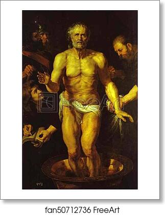 Free art print of The Death of Seneca by Peter Paul Rubens