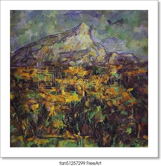 Free art print of Landscape at Aix (Mount Sainte-Victoire) by Paul Cézanne Free art print of Landscape at Aix (Mount Sainte-Victoire) by Paul Cézanne