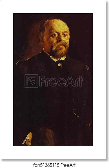 Free art print of Portrait of Savva Mamontov by Valentin Serov Free art print of Portrait of Savva Mamontov by Valentin Serov