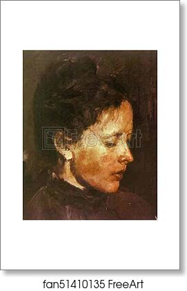 Free art print of Portrait of Olga Serova by Valentin Serov