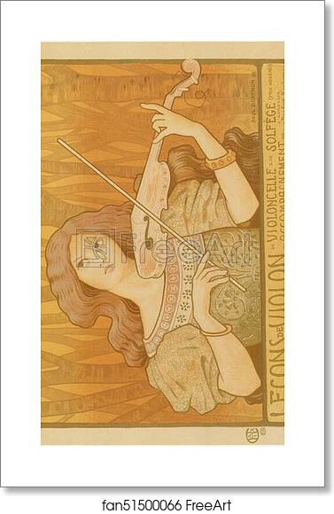 Free art print of Leçons de Violon. by Paul Berthon Free art print of Leçons de Violon. by Paul Berthon