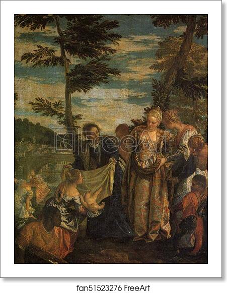 Free art print of Moses Saved from the Waters of the Nile by Paolo Veronese Free art print of Moses Saved from the Waters of the Nile by Paolo Veronese