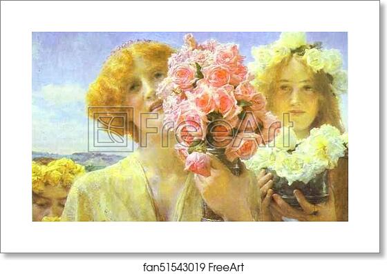 Free art print of Summer Offering by Sir Lawrence Alma-Tadema Free art print of Summer Offering by Sir Lawrence Alma-Tadema