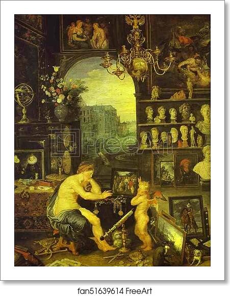 Free art print of Allegory of Sight. Detail by Jan Brueghel The Elder Free art print of Allegory of Sight. Detail by Jan Brueghel The Elder