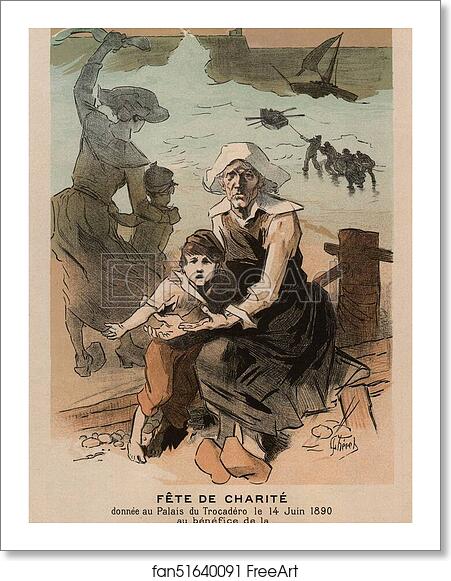 Free art print of Fête de Charité 14 Juin 1890 by Jules Chéret Free art print of Fête de Charité 14 Juin 1890 by Jules Chéret
